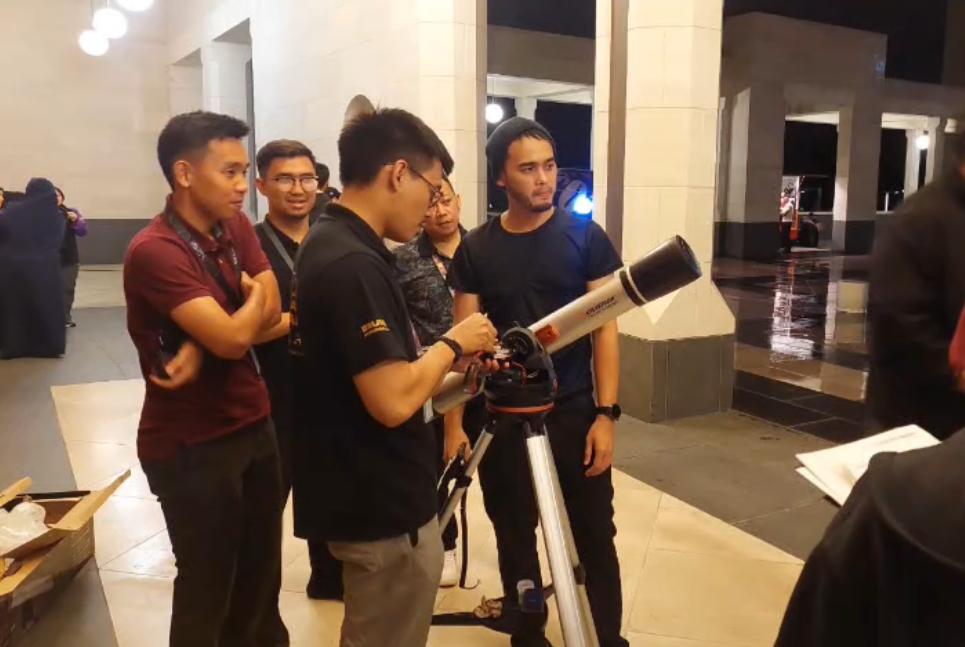 FULL MOON ECLIPSE OBSERVATION ORGANISED BY BALAI KHAZANAH ISLAM SULTAN HAJI HASSANAL BOLKIAH & ASTRONOMICAL SOCIETY OF BRUNEI DARUSSALAM (PABD)