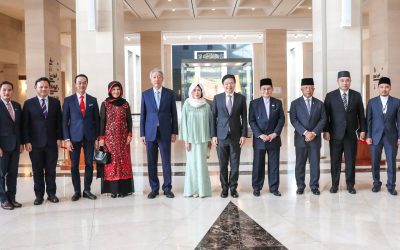 DEPUTY PRIME MINISTER AND MINISTER FOR FINANCE OF THE REPUBLIC OF SINGAPORE VISIT BALAI KHAZANAH ISLAM SULTAN HAJI HASSANAL BOLKIAH