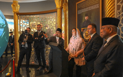 BKISHHB RECEIVED VISIT FROM THE PRESIDENT OF THE REPUBLIC OF KOSOVO, HER EXCELLENCY DATIN LAILA UTAMA DR. VJOSA OSMANI-SADRIU, AND THE FIRST GENTLEMAN, MR. PRINDON SADRIU