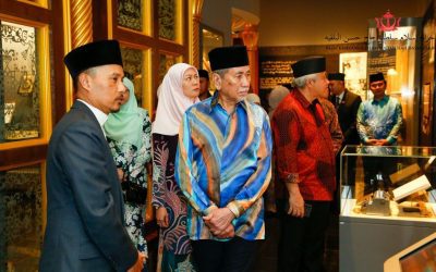 Visit of Yang di-Pertua Negeri Sarawak, Tuan Yang Terutama Tun Pehin Sri Dr. Haji Wan Junaidi bin Tuanku Jaafar dan wife, Yang Amat Berbahagia Toh Puan Fauziah Mohd.