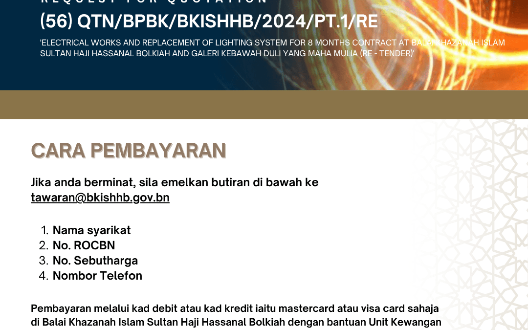 (56) QTN/BPBK/BKISHHB/2024/PT.1/RE