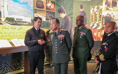 Official Visit by the Commander of the Malaysian Armed Forces to Sultan Haji Hassanal Bolkiah Islamic Khazanah Hall