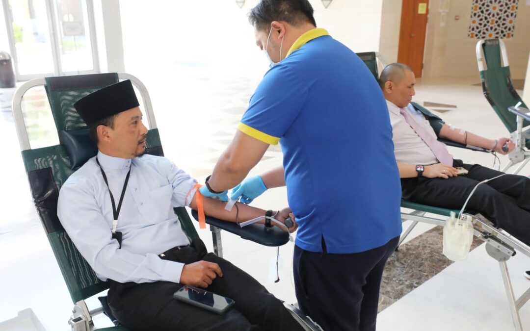 Blood Donation Campaign Held At Balai Khazanah Islam Sultan Haji Hassanal Bolkiah