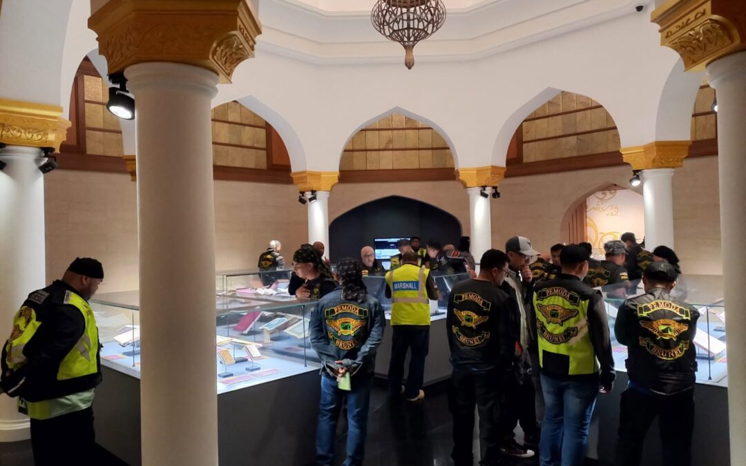 Visit By The Darussalam Motorcycle Association (Pemoda) To Balai Khazanah Islam Sultan Haji Hassanal Bolkiah