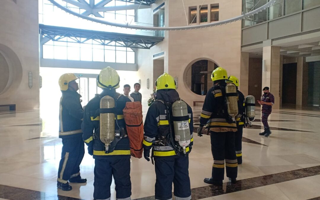 Balai Khazanah Islam Sultan Haji Hassanal Bolkiah Conducts Fire Drill and Building Evacuation Exercise